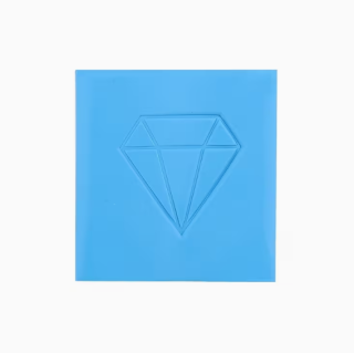 Diamond Painting Blauer Wachs Diamantton